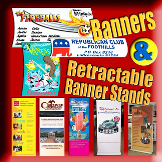 Custom banners for Burbank CA