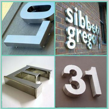 Fabricated Metal Letters