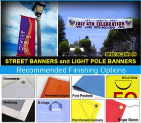 Digitally printed banners Los Angeles