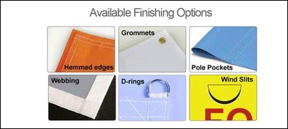 Banner Finishing Options