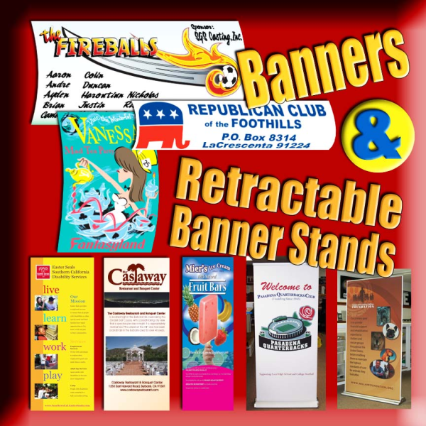 Banner and Retractable Banner Stands