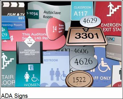 ADA Sign Images 