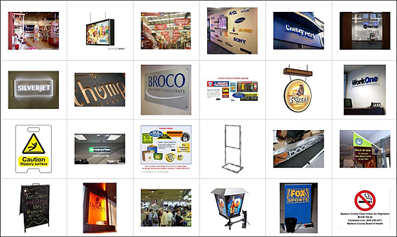 Indoor Directional and Wayfinding Signs 