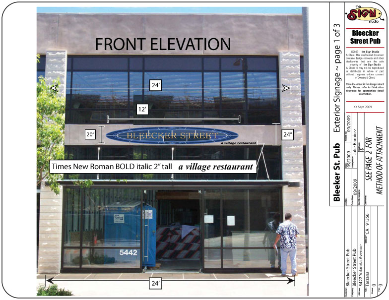 Sample Elevation 1