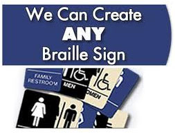 ADA Braille Signs Los Angeles