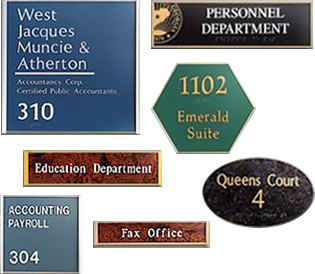 Samples of Gemini Metal Plaques Los Angeles