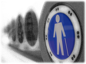 Where should ADA Signs be Hung in Los Angeles