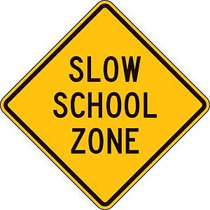 School Zone Safety Signs Burbank CA