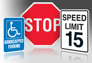 Burbank School Safety Signs