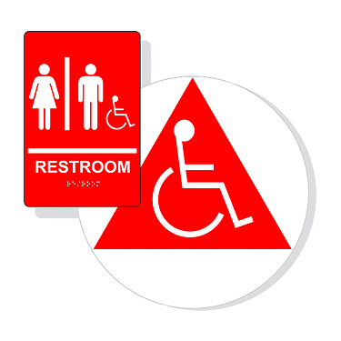 California Title 24 Restroom Signs Burbank