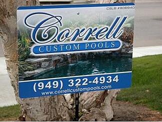 Contractor yard signs campaigns for Burbank CA