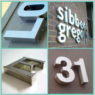 Fabricated Metal Letters 
