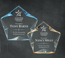 Laser Engraved Corporate Achievement Awards Los Angles