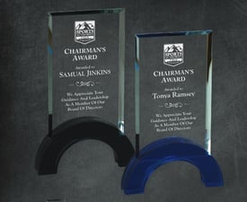 Corporate awards laser engraved Los Angeles