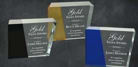 Laser Engraved Corporate Awards Los Angeles