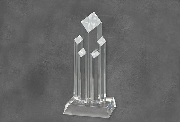 Acrylic and Glass Trophy Awards in Los Angeles