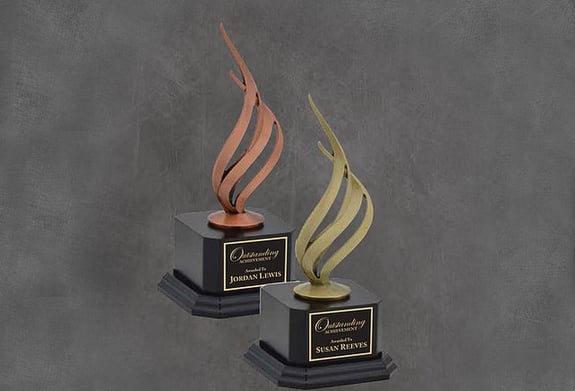 Buy laser engraved trophies online! Shipped Nationwide!
