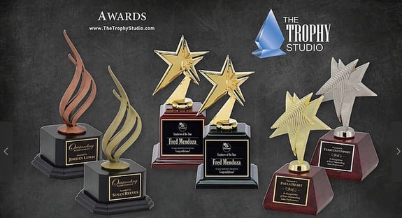 Laser Engraved Awards for Top Salespersons in Los Angeles