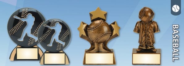 Engraved Baseball Trophies and Awards Los Angeles