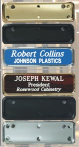 Laser Engraved Name Badge Frames Los Angeles