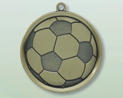 Laser Engraved Soccer Medals in Los Angeles