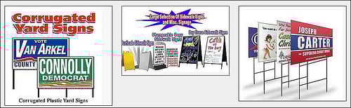 Coroplast Yard Signs Los Angeles