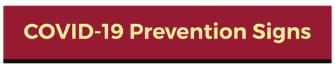 covid-19 Prevention Signs