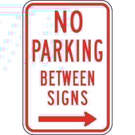Parking Signs Burbank CA