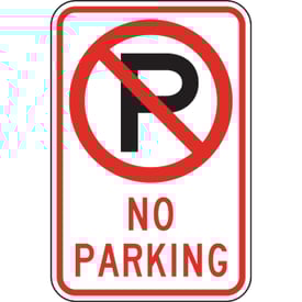 No Parking Signs Burbank CA