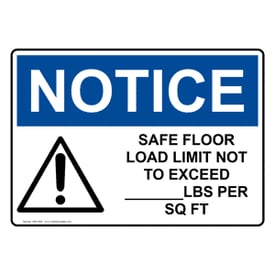 Floor Limit Signs Burbank CA