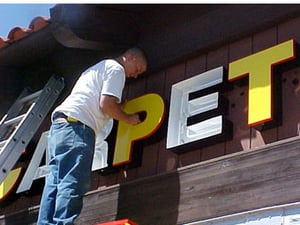Sign Installation for Los Angeles