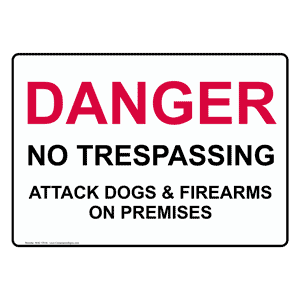 Guard Dog Danger Signs Los Angeles